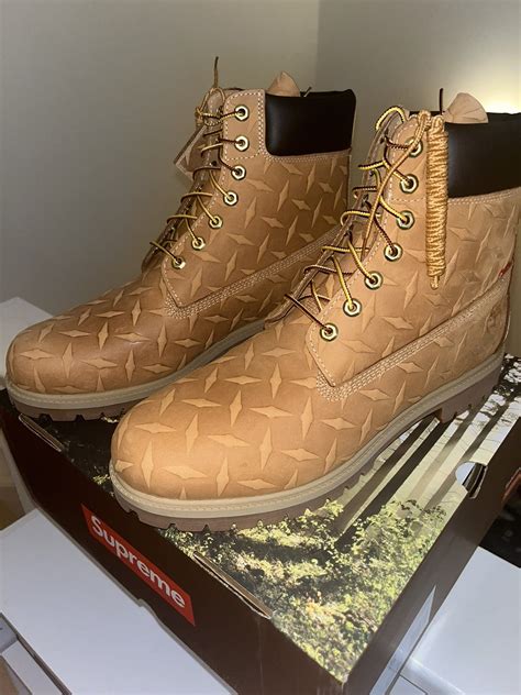 Supreme Supreme Timberland Diamond Plate 6” Boot Grailed