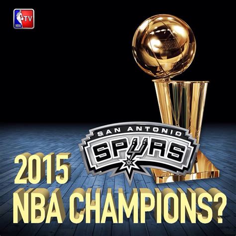 From The Instagram Feed Of Nba 2015 Nba Champions San Antonio Spurs