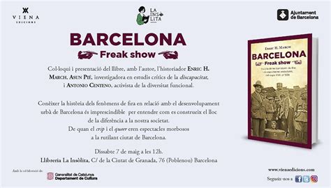 Colloqui i presentació del llibre Barcelona Freak show OVI Barcelona