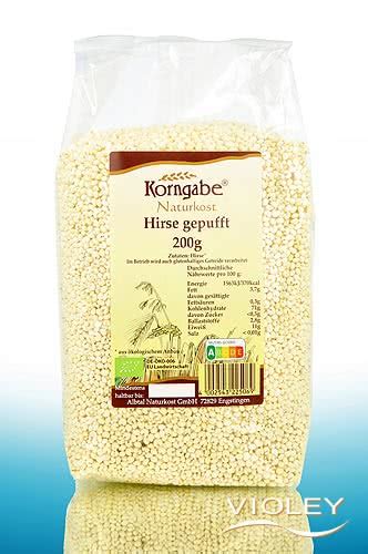 Korngabe Organic Millet Puffed G At Violey