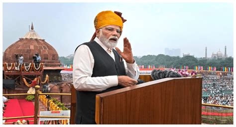 Will Address Nation From Red Fort On August 15 2024 And List India S Achievements Pm Modi In