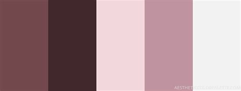 mauve color palette - Aesthetic Color Palette