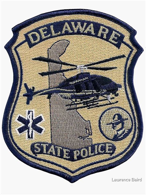 Delaware State Police Air Unit Sticker For Sale By Lawrencebaird