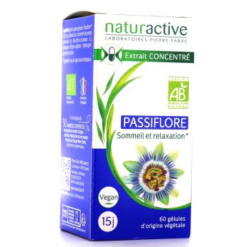 Naturactive Passiflore Bio Compl Ment Alimentaire Stress Sommeil