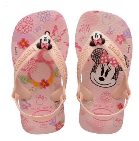 Chinelo Infantil Havaianas Baby Disney Classic El Stico Mercadolivre