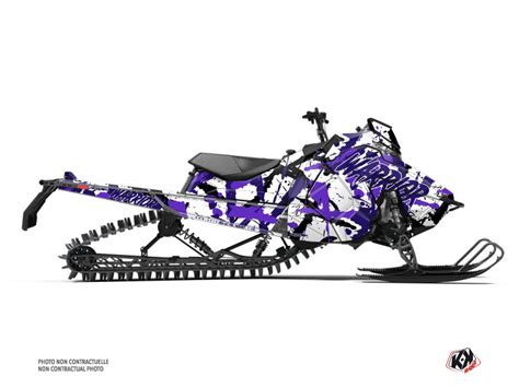 Polaris Snowmobile Warrior Serie Graphic Kit Kutvek