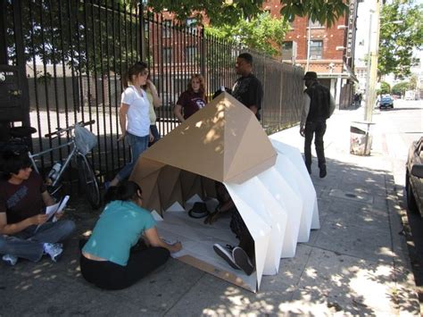 Cardborigami Fuses Cardboard And Origami To Shelter The Homeless Diy