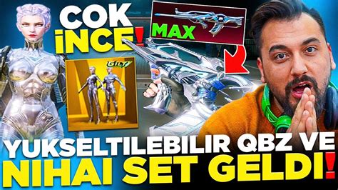 Yenİ YÜkseltİlebİlİr Qbz Ve Nİhaİ Set Geldİ Efsane Bunlar Pubg Mobile Youtube