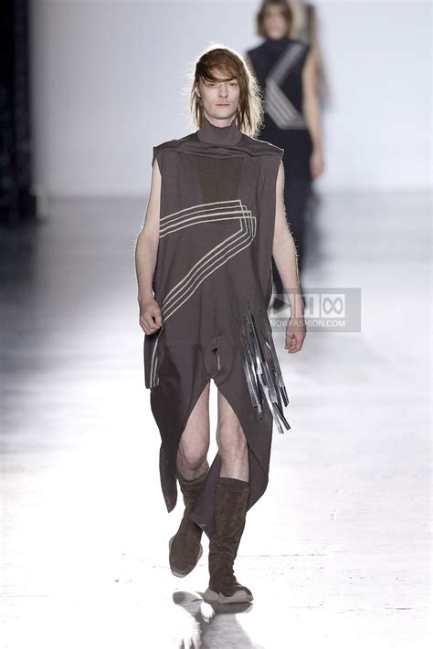 Rick Owens Menswear Fashion Show Collection Fall Winter 2015 Presented