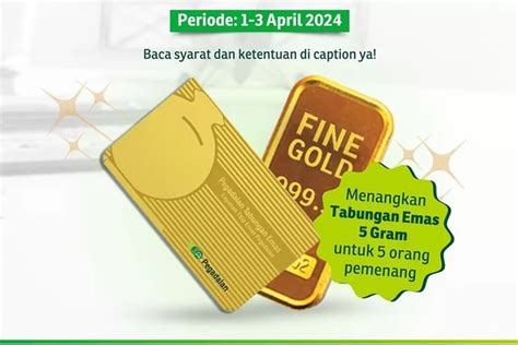 Harga Emas Antam Di Pegadaian April Turun Cek Update Harga Jual