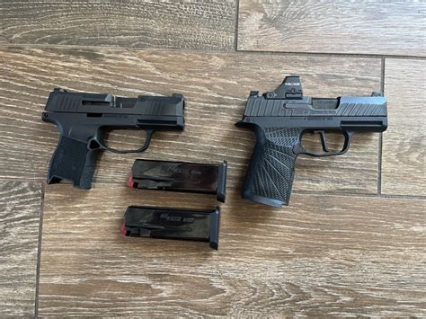 Traded Zev And Wilson Combat P365x With Factory P365 Slide And Grip Florida Alabama Gulf