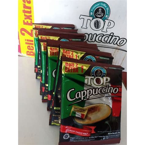 Jual Top Coffee Cappuccino Gr Isi Sachet Shopee Indonesia