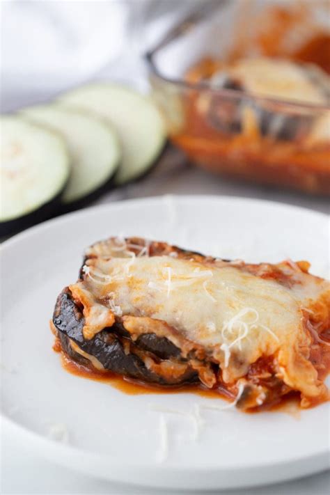 This Cheesy Filling And Delicious Recipe For Low Carb Eggplant Parm Is