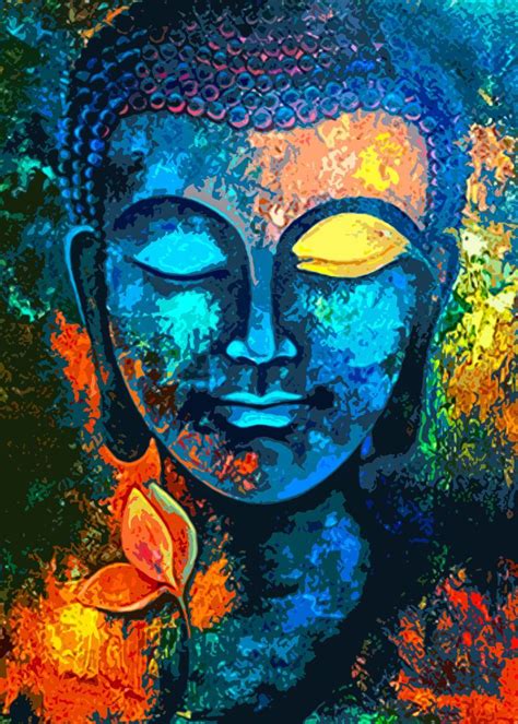 Buddha Poster By Design King Displate Buddha Art Painting