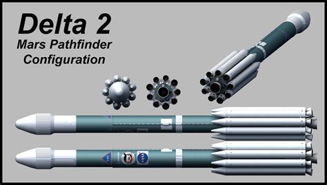 Delta II rocket complete! - Nick Stevens Graphics