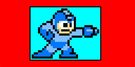 Mega Man Pixel Art