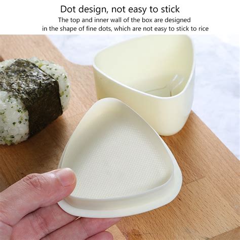 Triangular Shape Sushi Mold Onigiri Rice Ball Food Press Sushi Maker