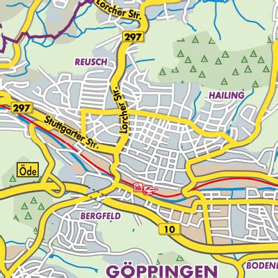 Vereinbarte Verwaltungsgemeinschaft Der Stadt G Ppingen Stadtpl Ne