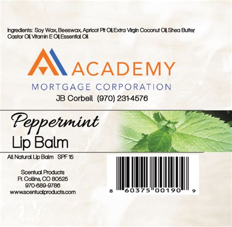 Custom Lip Balm Labels on Behance