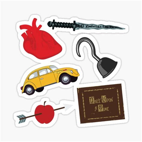 Once Upon A Time Stickers Redbubble