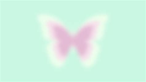 Spring Butterfly Aura Laptop Wallpaper Aesthetic In Cute Desktop