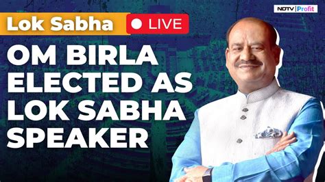 Lok Sabha Speaker Election Live I Om Birla Vs K Suresh Voting Begins