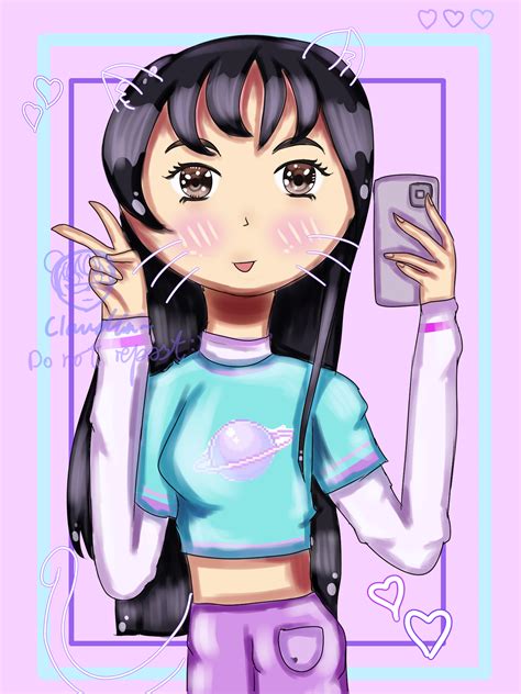 Ayooo Jus My Self Portrait Read Desc Pls 🪽🎀notclaudia Official🔆🍡