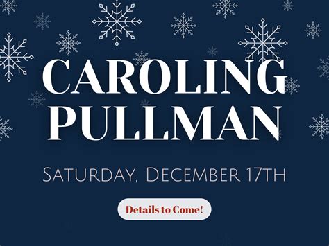 Caroling Pullman - Pullman Presbyterian Church