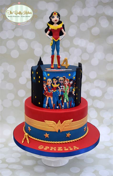 Dc Superhero Girls Cake Wonder Woman Dc Superhero Girls Cake Wonder