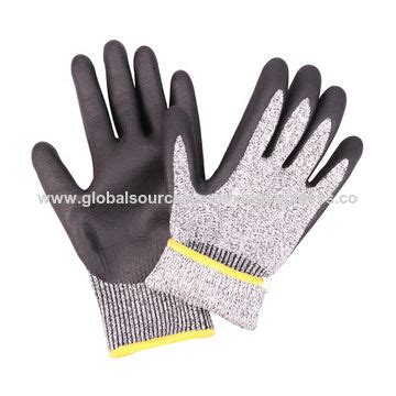 China Xingyu X C Smooth Nitrile Gloves With Hppe Liner On Global