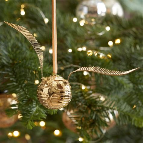 Harry Potter™ Golden Snitch™ Holiday Decorations Pottery Barn Teen