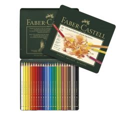 Boite M Tal Crayons De Couleurs Polychromos Faber Castell