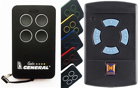 General HÖRMANN HSM2 HSM4 868 MHz compatible remote control for gate