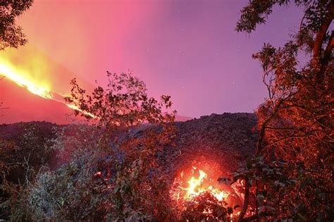 Guatemala's Pacaya volcano continues erupting after 50 days