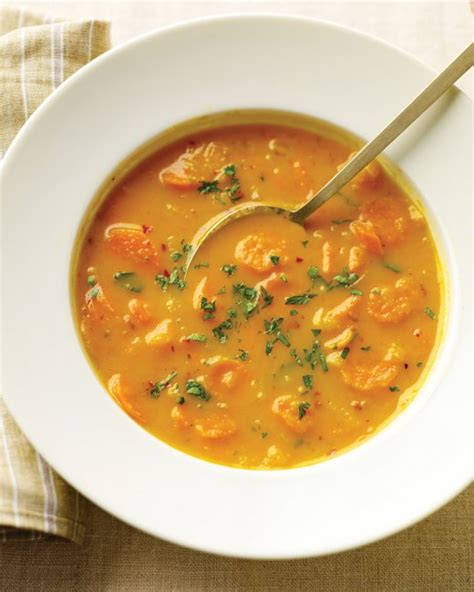 Spicy Carrot Soup Recipe Martha Stewart