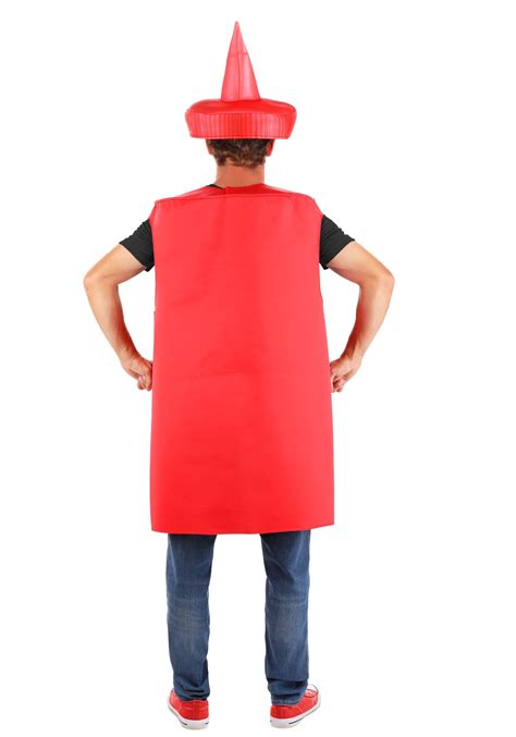 Adult Ketchup Costume Kit Made By Us Costumes