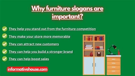 150+ The Most Powerful Furniture Slogans & Taglines - Informative House