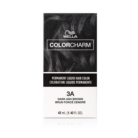 3a Dark Ash Brown Colorcharm Permanent Liquid Hair Color By Wella