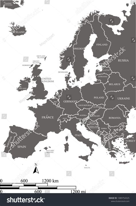 Europe Map Labeled / Labeled Map Of Europe With Countries Capital Names ...