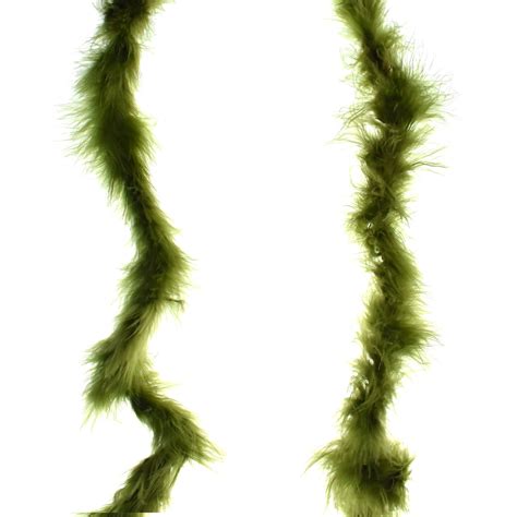 Faux Marabou Feather Boa 512 Ounce 6 Feet Sage Green