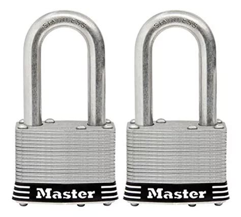 Cerradura Master Lock Candado De Acero Inoxidable Laminado 1 MercadoLibre