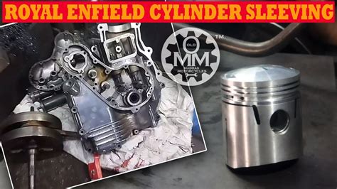 Royal Enfield Bullet 350 Cylinder Sleeving Youtube