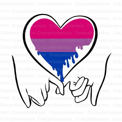 Lgbtq Svg Lgbtq Bisexual Pride Flag Svg Lgbtq Png Bisexual Pride Flag Cut File Holding