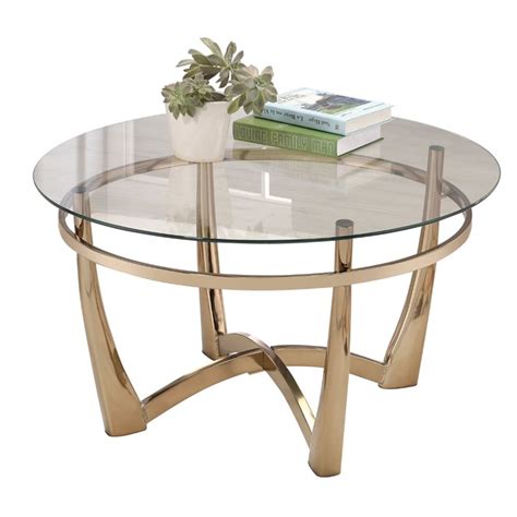 Download 32 Round Glass Top Coffee Table With Metal Base