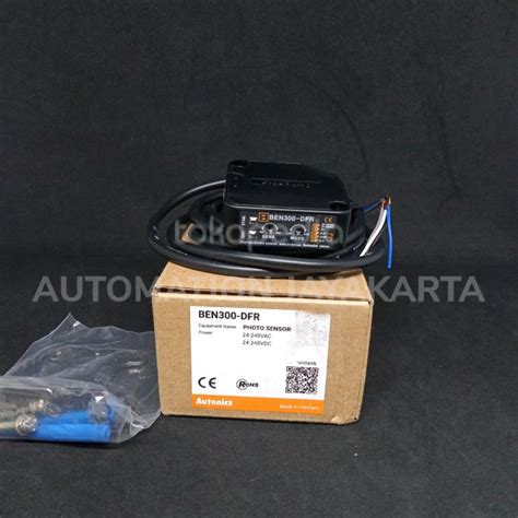 Jual AUTONICS BEN300 DFR PHOTO SENSOR Jakarta Barat AUTOMATION