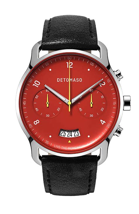 Buy Detomaso Sorpasso Chronograph Limited Edition Rosso Red Men S Watch