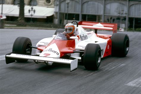 John Watson In The Mclaren Mp4 1 The First F1 Car To Use A Carbon Fiber Monocoque At The 1981