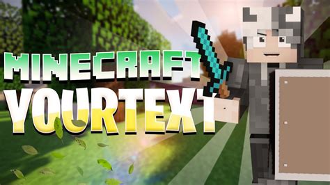 4 Very Simple Editable Psd Minecraft Thumbnail Templates Pack Hot Sex