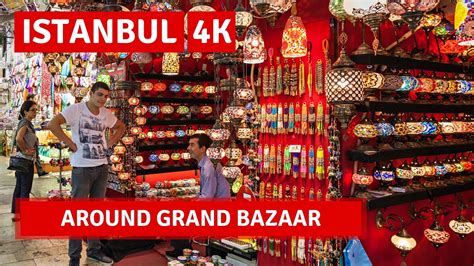 Grand Bazaar Istanbul 2022 12 October Walking Tour 4k UHD 60fps YouTube