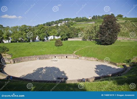 Amphitheater In Trier Germany Editorial Stock Image Image Of